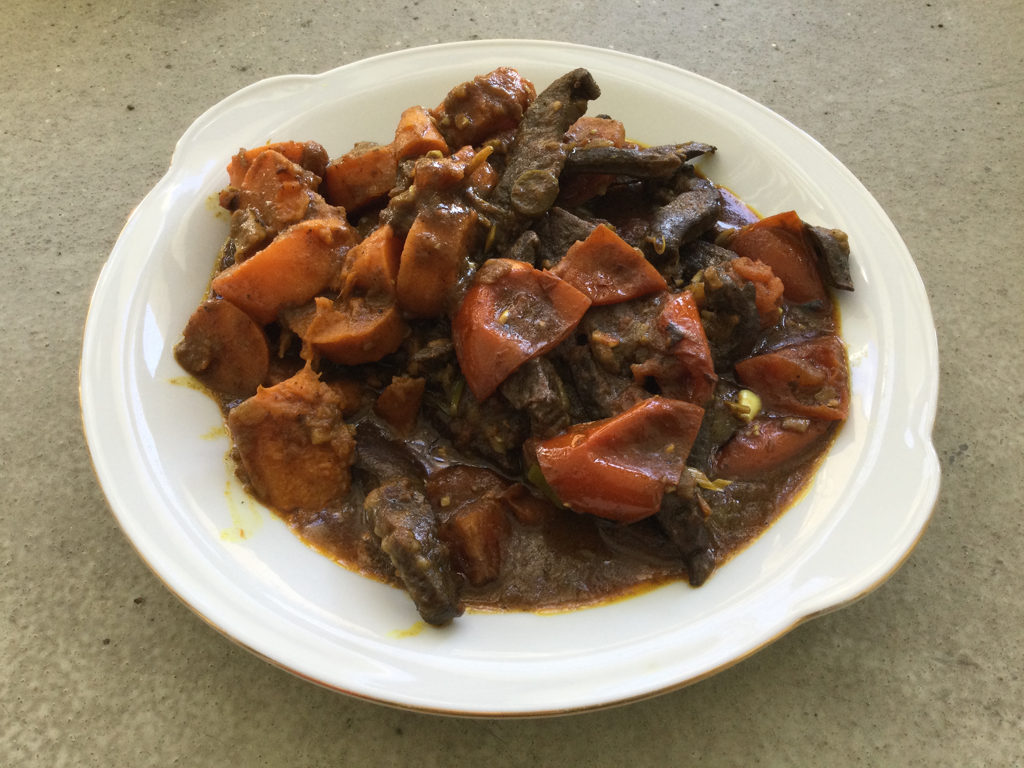 Beef Heart Curry